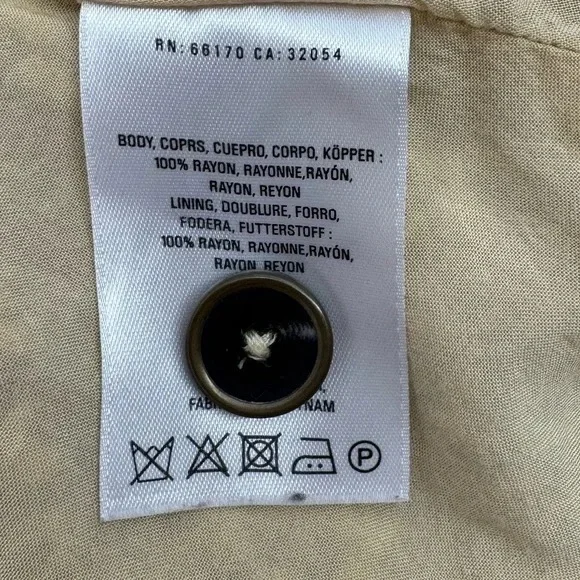 Anthropologie Bolano Leopard Print Button Front Midi Dress - Neutral - Size 18 W - Picture 12 of 16